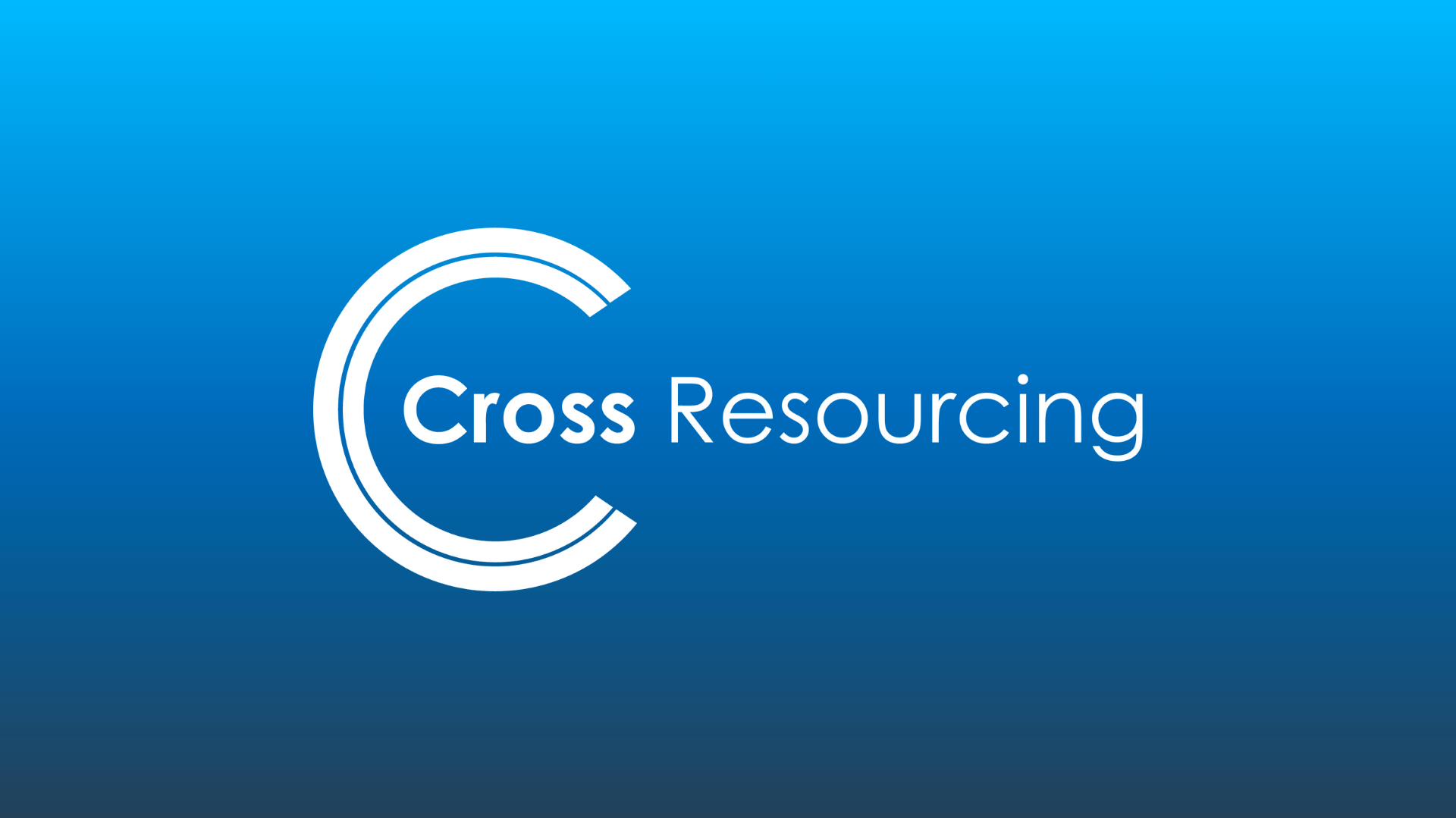 Cross Resourcing